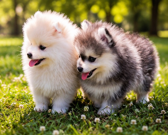 Imagem de cachorro Pomsky